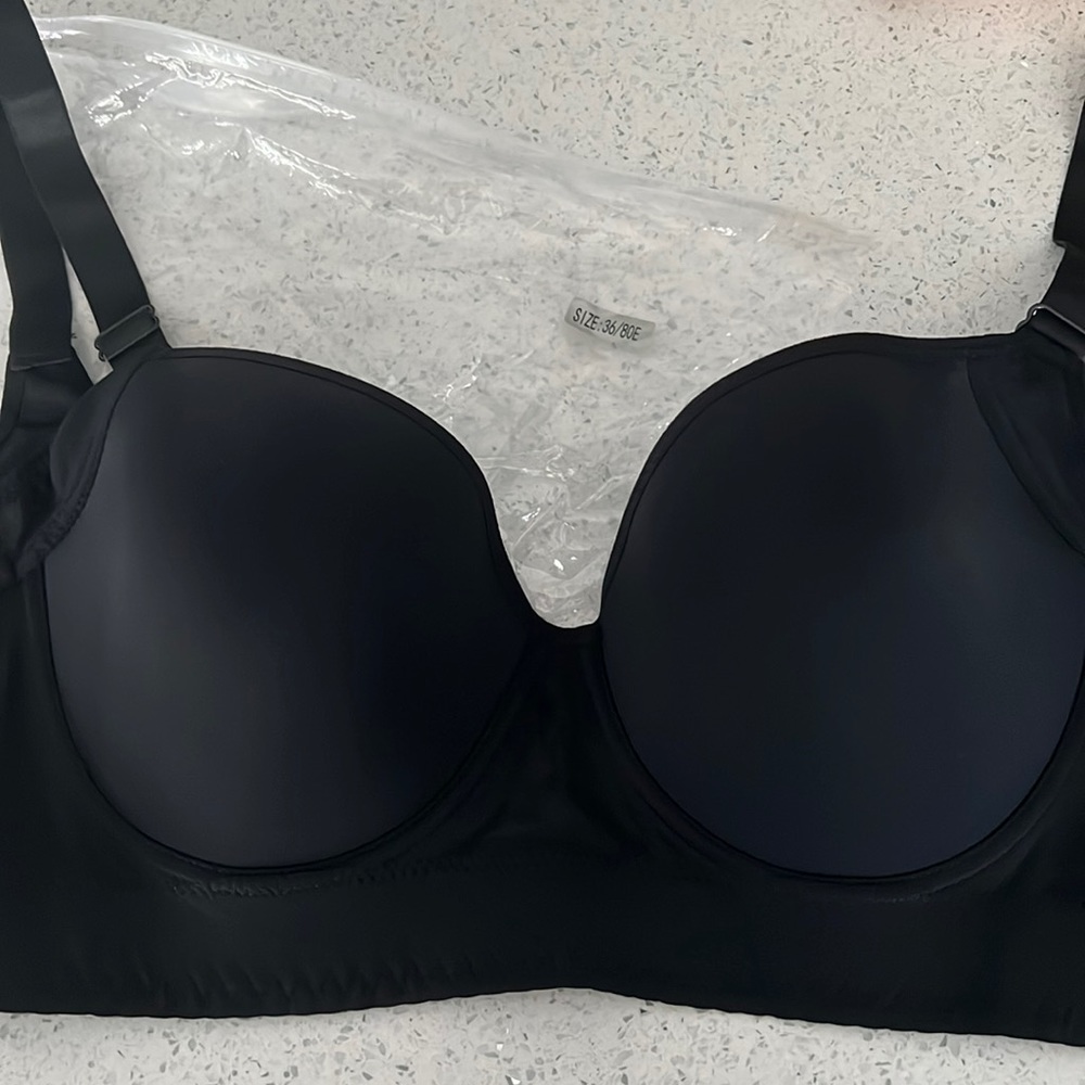Maureen-JC Modern Breakthrough Deep Cup Black size 36 E DD Brand New